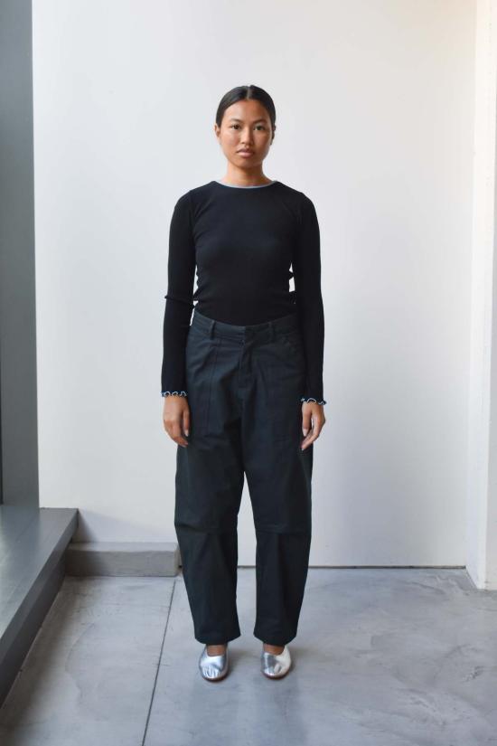  at Dawn. 긴팔 티셔츠 새벽에. 울 소재의 투톤 탑 - OTHER BRANDS