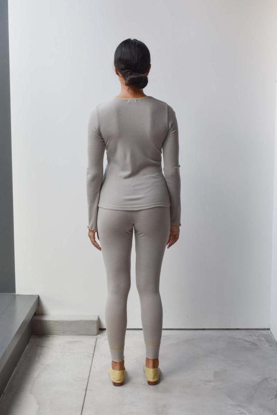  at Dawn. 긴팔 티셔츠 새벽에. 울 소재의 투톤 탑 - OTHER BRANDS