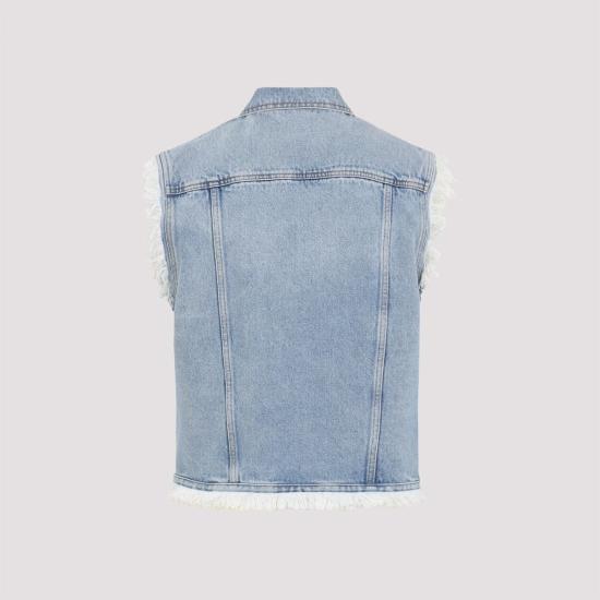  발렌티노 가라바니 베스트 Valentino 데님  데님 Blu Lav Chiaro - VALENTINO GARAVANI