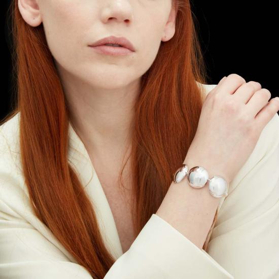  밍유왕 바디 주얼리 밍위 왕 그레이스 브레이슬릿 스털링 실버 - MING YU WANG