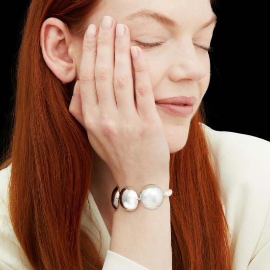  밍유왕 바디 주얼리 밍위 왕 그레이스 브레이슬릿 스털링 실버