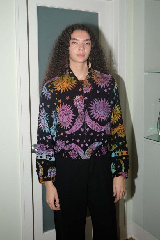  John & Mickie 봄버 자켓 존 & 미키 알로우 재킷 레인보우 이클립스 - OTHER BRANDS