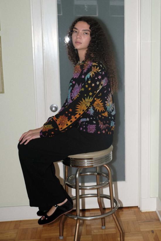  John & Mickie 봄버 자켓 존 & 미키 알로우 재킷 레인보우 이클립스 - OTHER BRANDS