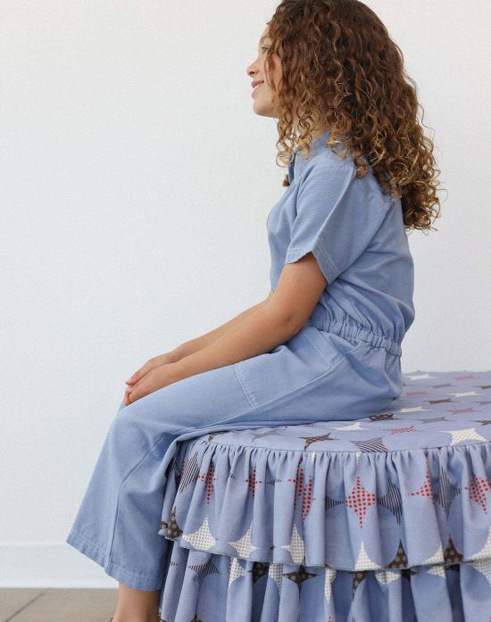  [키즈] Noble 오버롤 키즈 노블 유틸리티 수트 페블 블루 - OTHER BRANDS