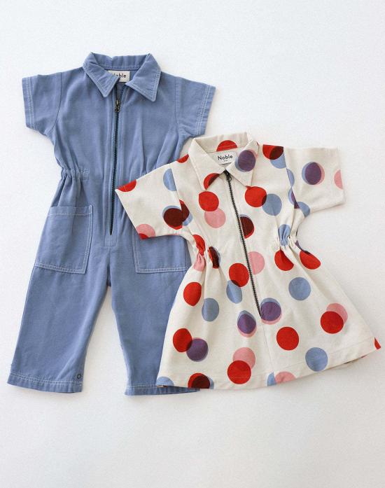  [키즈] Noble 오버롤 키즈 노블 유틸리티 수트 페블 블루 - OTHER BRANDS