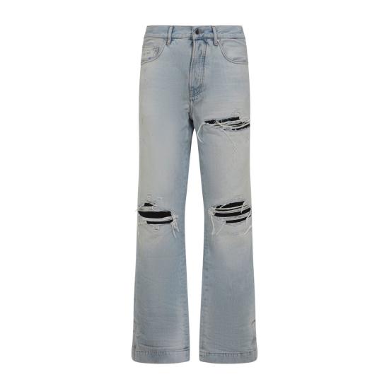  아미리 데님 팬츠 MX1 스트레이트 플레어 진 미스트 인디고 - AMIRI