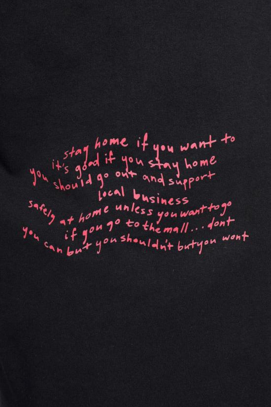  더 셀렉트 반팔 티셔츠 셀렉트 스크림 휴지 티 블랙 - THE CELECT