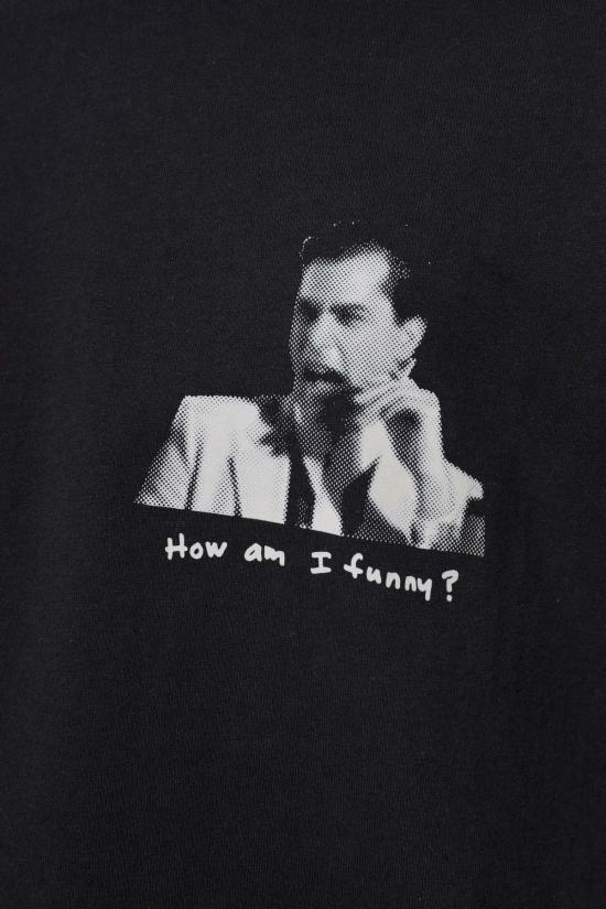  더 셀렉트 반팔 티셔츠 셀렉트 스크림 휴지 티 블랙 - THE CELECT