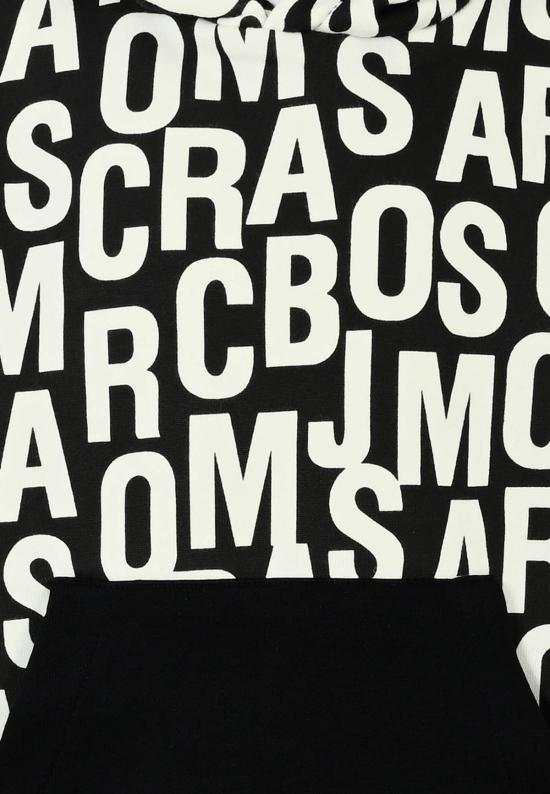  [키즈] 마크제이콥스 풀오버 마크 제이콥스 아동용 로고 스웨트셔츠 블랙 - MARC JACOBS