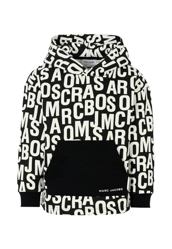  [키즈] 마크제이콥스 풀오버 마크 제이콥스 아동용 로고 스웨트셔츠 블랙