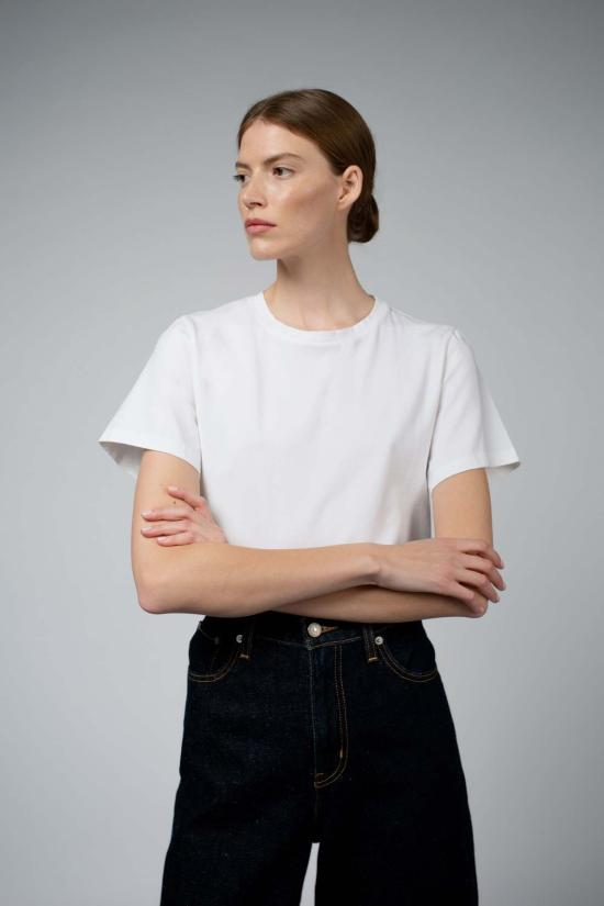  Santicler 반팔 티셔츠 산티클러 아드라이 오가닉 코튼 번들 크루넥 티셔츠 블랙/화이트 - OTHER BRANDS