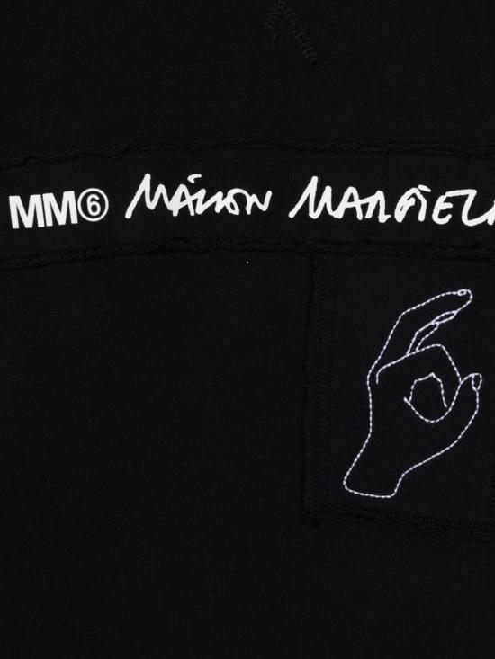  [키즈] MM6 메종마르지엘라 원피스 키즈 Mm6 메종 마르지엘라 아비토 드레스 블랙 - MM6 MAISON MARGIELA