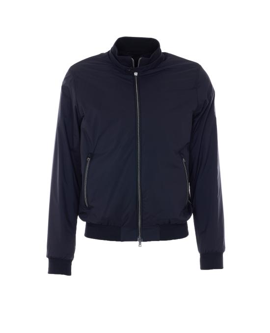 26SS 에르노 에코에이지 하이 카라 봄버 자켓 GI000414U 12456Z9300 Black