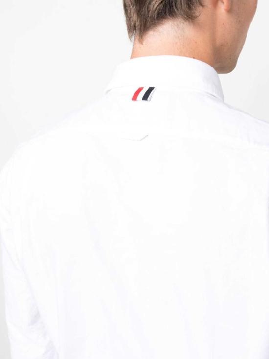  톰브라운 셔츠 톰 브라운 코튼  화이트 - THOM BROWNE