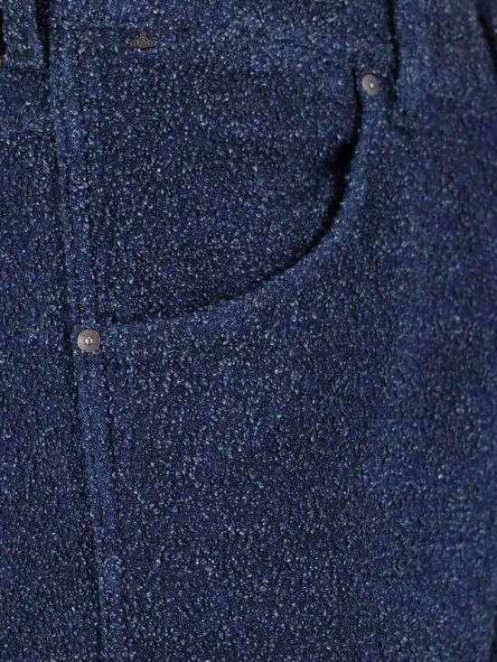  비비안웨스트우드 스트레이트 팬츠 비비안 웨스트우드  블루 - VIVIENNE WESTWOOD