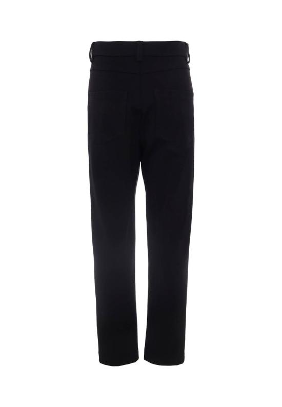  [키즈] 발망 트레이닝/조거 팬츠 아동용 검정색 바지 - BALMAIN