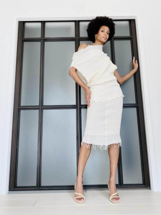  예세이트 미디 스커트 예사엣 아이다 스커트 - YESAET