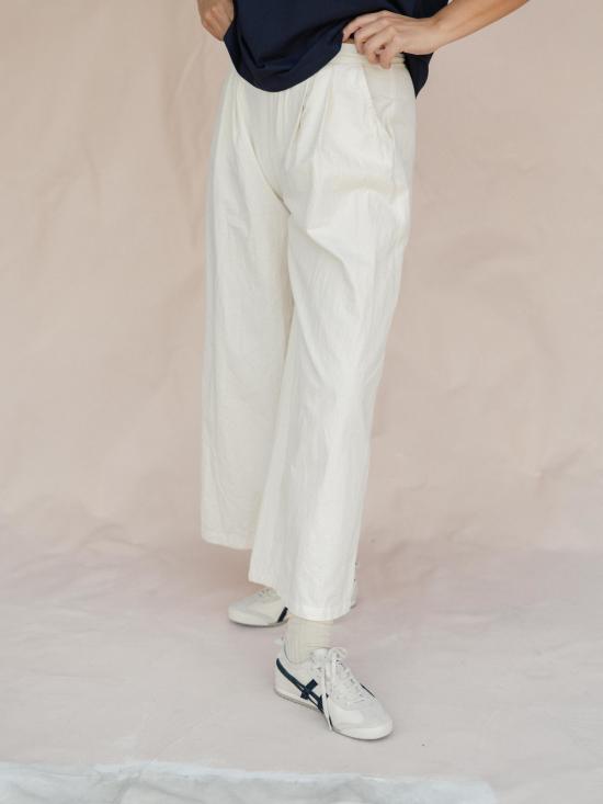  Sønderhaus 스트레이트 팬츠 Anya 트라우저 크림 - OTHER BRANDS