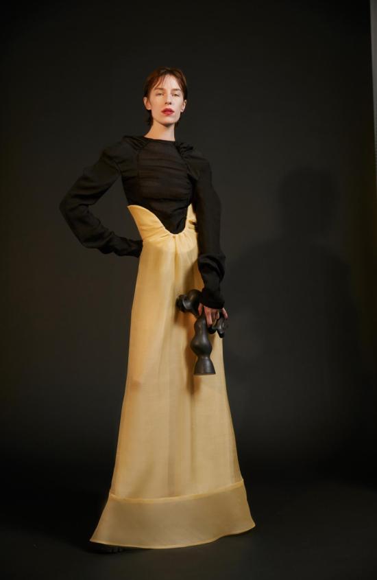  루이자 에 라 루나 롱 스커트 Luisa Et La Luna 발렌티나 스커트 디종 - LUISA ET LA LUNA