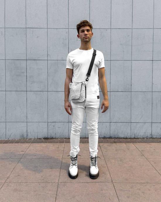  bolstr 반팔 티셔츠 볼스트 스태프 티 SP6 X 화이트 - BOLSTR