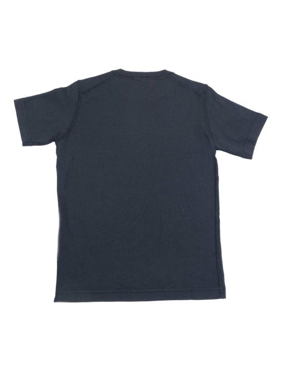  [키즈] 스톤 아일랜드 탑 키즈  티셔츠 블루 - STONE ISLAND