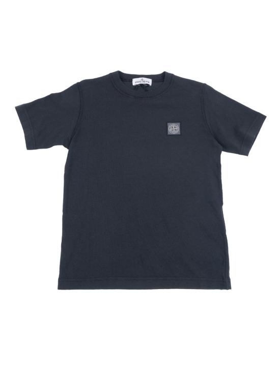  [키즈] 스톤 아일랜드 탑 키즈  티셔츠 블루