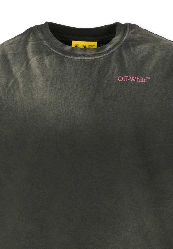  [키즈] 오프화이트 탑 로고 티셔츠 그레이 - OFF WHITE