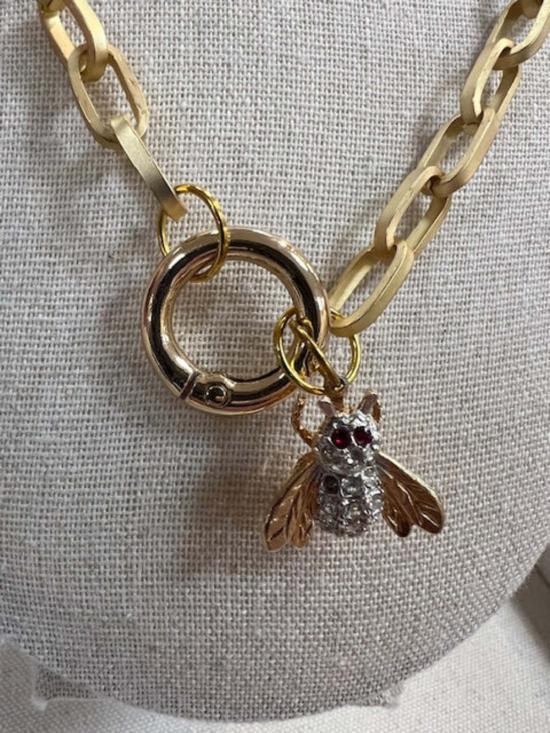  카라 브라운 디자인 목걸이/팬던트 참 비 목걸이 - CARA BROWN DESIGNS