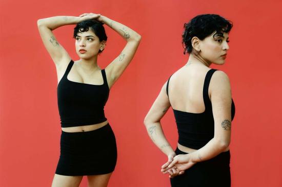  질 로드리게즈 민소매 티셔츠 길 로드리게스 마티스 스쿠프드 탱크