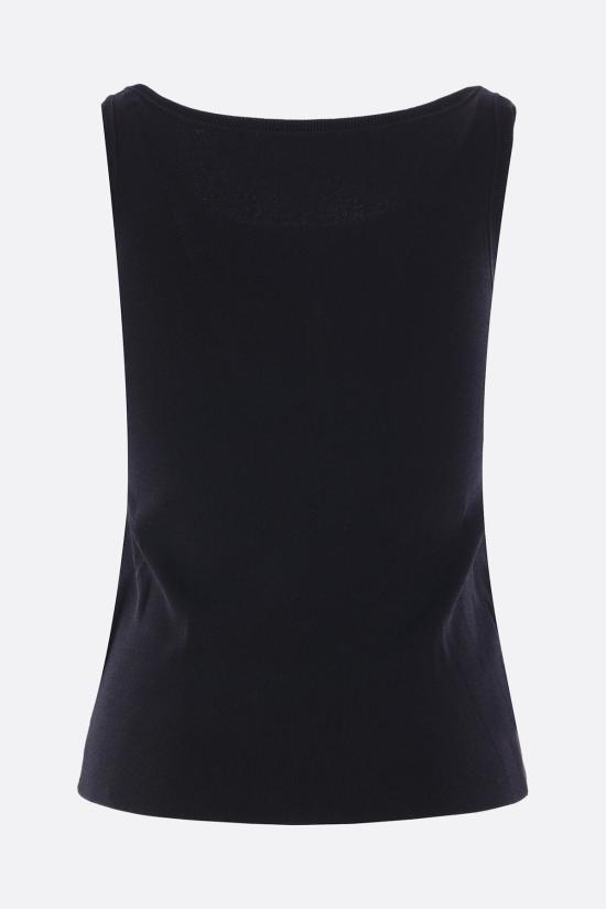  막스마라 민소매 티셔츠 막스 마라 펜톨라 탱크탑 블랙 - MAX MARA