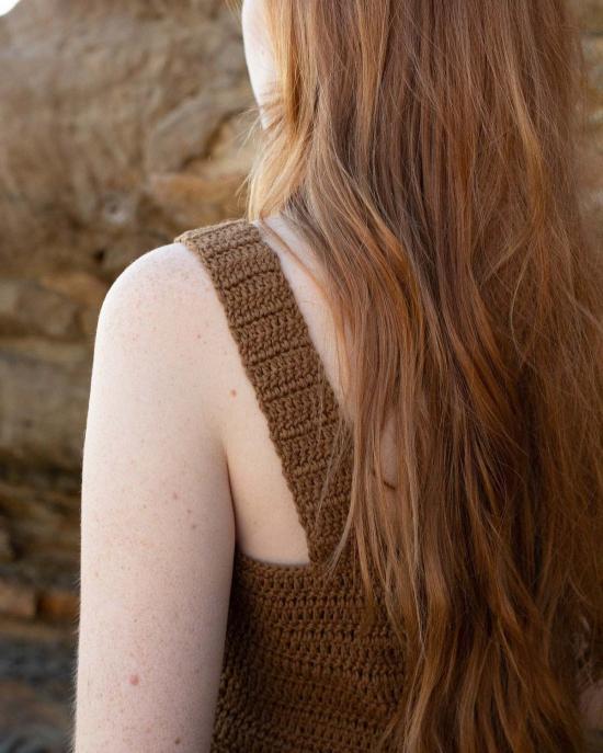  어니스트 코튼 민소매 티셔츠 탈리아 탱크 - HONEST COTTON