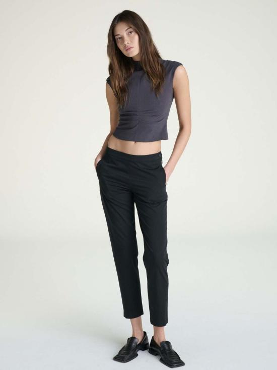  Sullivan 스트레이트 팬츠 설리반 캘빈 팬츠 블랙 - OTHER BRANDS