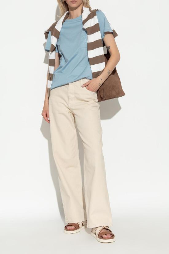  지미추 샌들 조아  가죽 브라운 - JIMMY CHOO