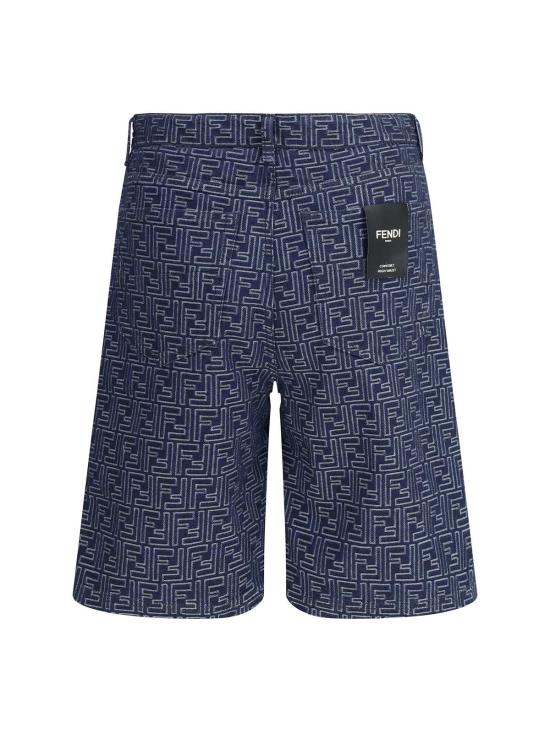  펜디 데님 숏팬츠 데님 쇼츠 버즈 인디고 - FENDI