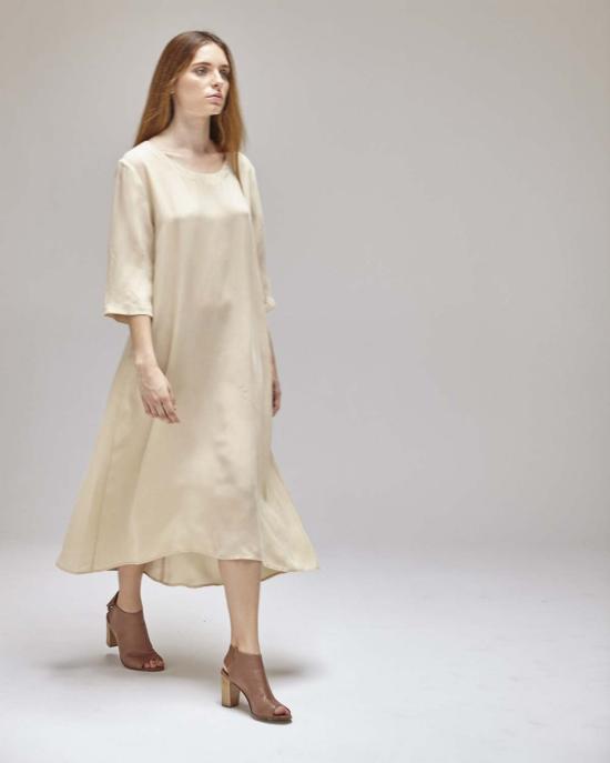  샤이나 모트 롱 원피스 로스코 드레스 버프 - SHAINA MOTE