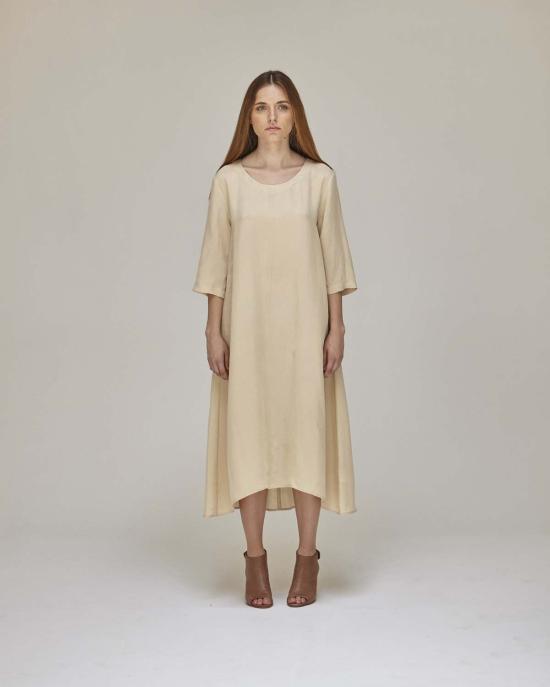  샤이나 모트 롱 원피스 로스코 드레스 버프 - SHAINA MOTE