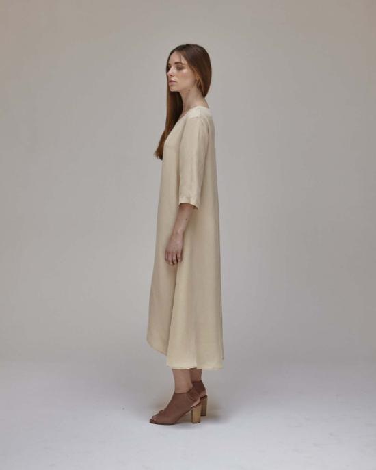  샤이나 모트 롱 원피스 로스코 드레스 버프 - SHAINA MOTE