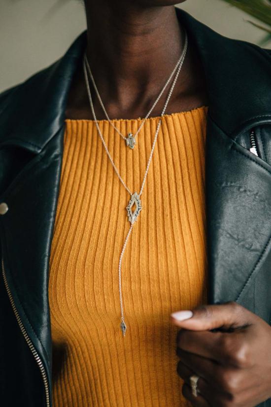  시에라 윈터 주얼리 목걸이/팬던트 아스트라 목걸이 스털링 실버 - SIERRA WINTER JEWELRY