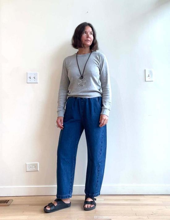  르 본 숍 블라우스 Le Bon Shoppe Pointelle Fundamental 티셔츠 - Le Bon Shoppe