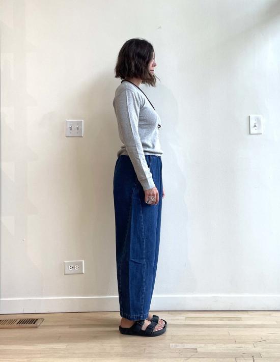  르 본 숍 블라우스 Le Bon Shoppe Pointelle Fundamental 티셔츠