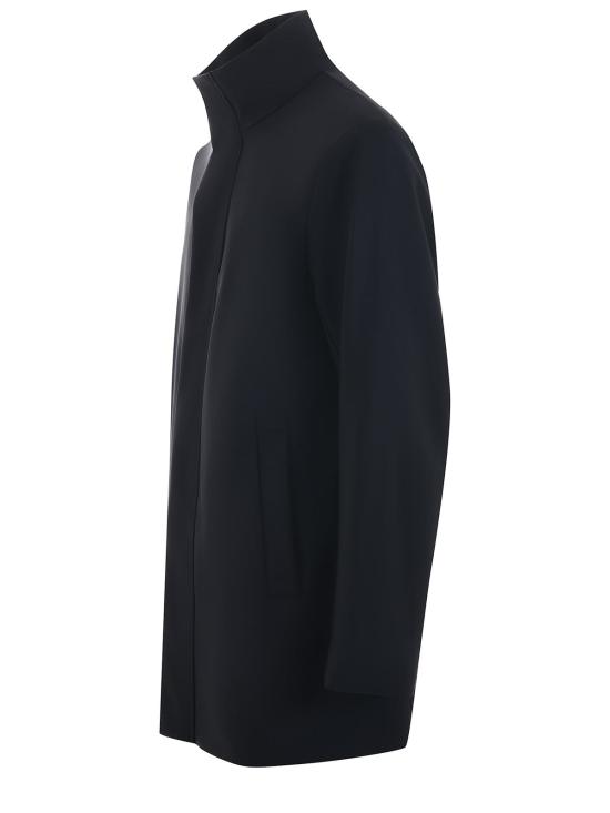  엠포리오 아르마니 트렌치 코트 트렌치 재킷 블루 - EMPORIO ARMANI