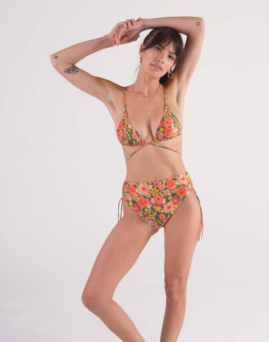  갈라마르 비키니 수영복 러치드 바텀 리버리 - GALAMAAR