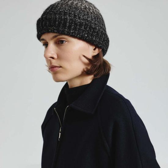  포만데레 자켓 포만데르 펠트 울 재킷 네이비 - POMANDERE