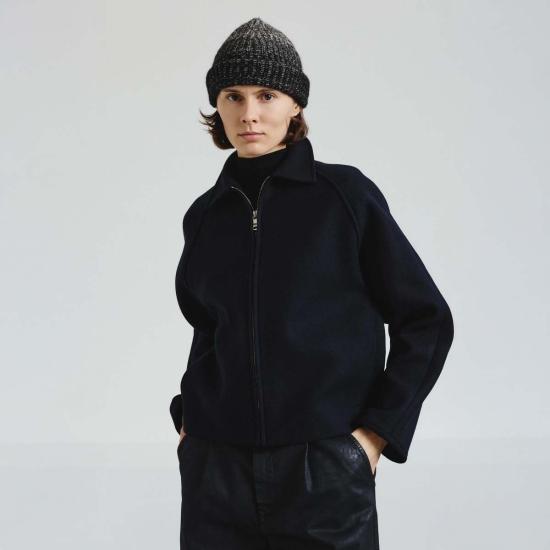  포만데레 자켓 포만데르 펠트 울 재킷 네이비