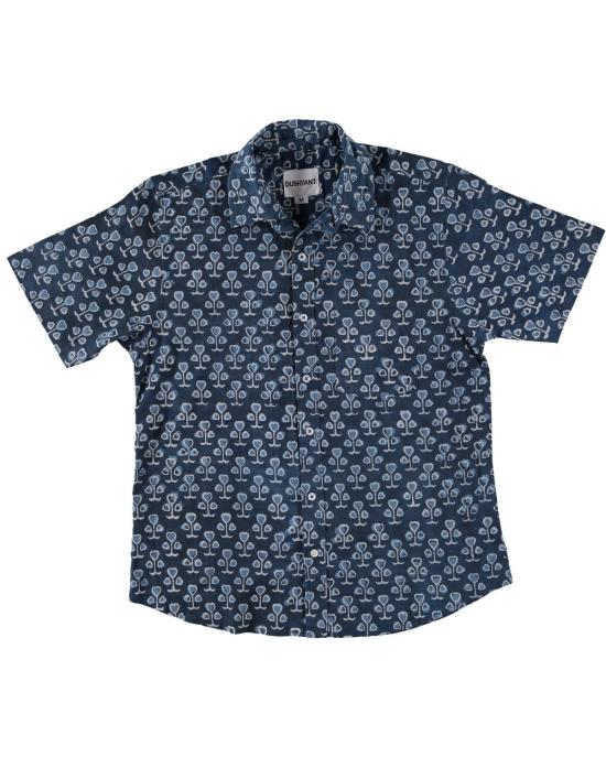  DUSHYANT. 반팔 셔츠 두샨트. 포크