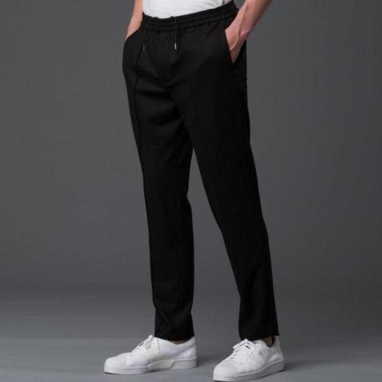  Deveaux 수트 팬츠 데보 엘라스틱 핀턱 - OTHER BRANDS