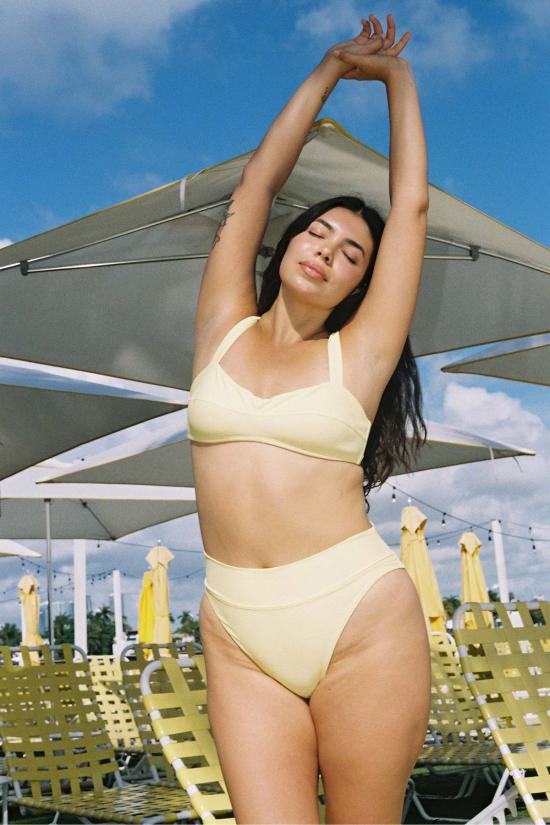  갈라마르 비키니 수영복 루 반도 멜로우 옐로우 - GALAMAAR