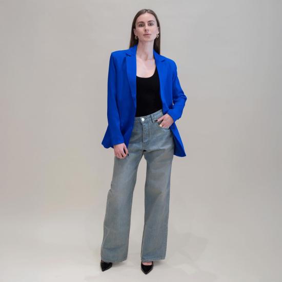  Seroya 수트 자켓 세로야 비엔나 오버사이즈 재킷 코발트