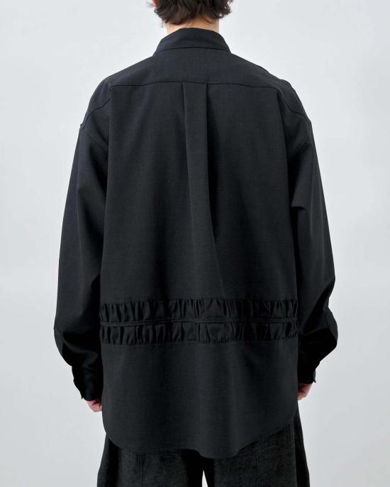  세이지 네이션 긴팔 셔츠 화석  차콜 - SAGE NATION