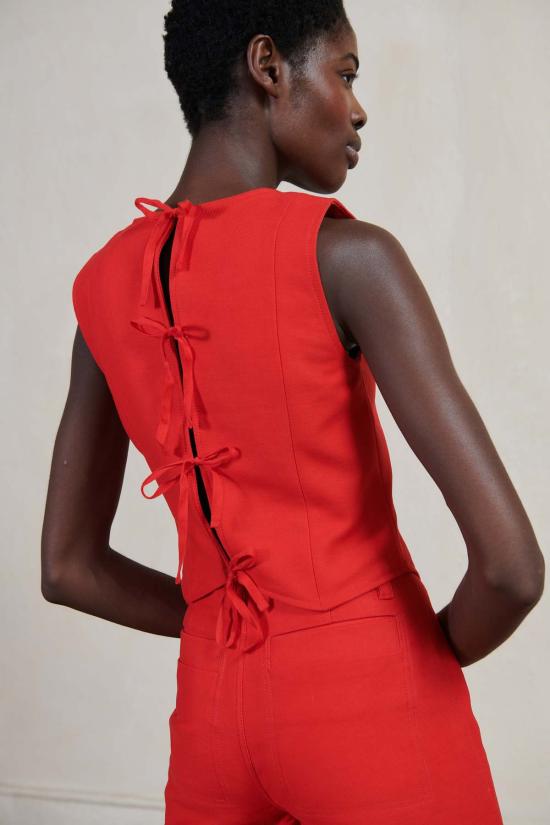  마리아 스탠리 베스트 Maria Stanley Farra 조끼 Piquillo - MARIA STANLEY